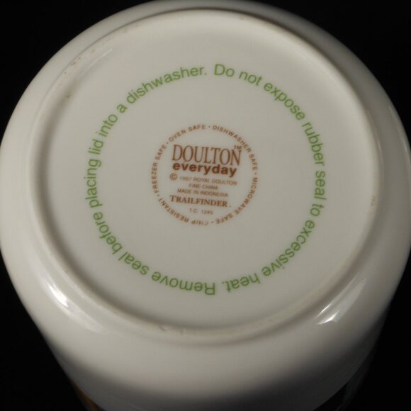 Fine porcelain jar. Royal Doulton Everyday Trailfinder TC1245 - Picture 6 of 7